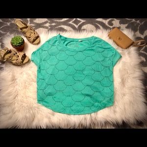 Turquoise Beach Vacation Blouse